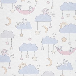 TAPETA CHMURKI BLUE JACK 'N...