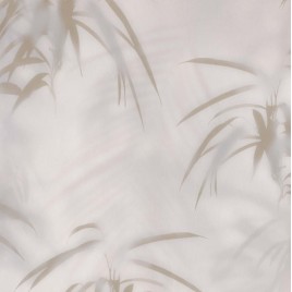 TAPETA TRAWY WE MGLE BEŻOWE...