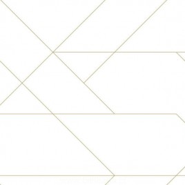 TAPETA BIAŁA ZE ZŁOTEM ESTA...