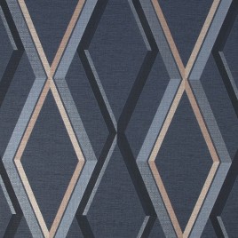 TAPETA CIEMNE ROMBY...