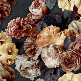 TAPETA W KWIATY PIWONIE...