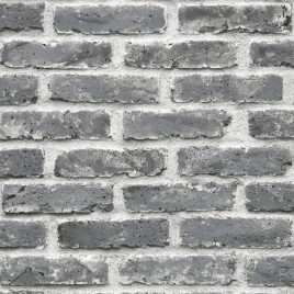 TAPETA SZARA CEGŁA V85100